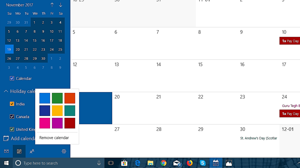 Windows 10 Calendar App That Helps You To Be Most Productive