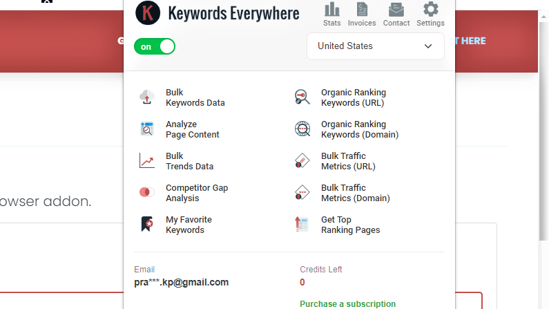 Click On The Settings And Then Paste The API Key Into The API Settings Box That Opens Subsequently