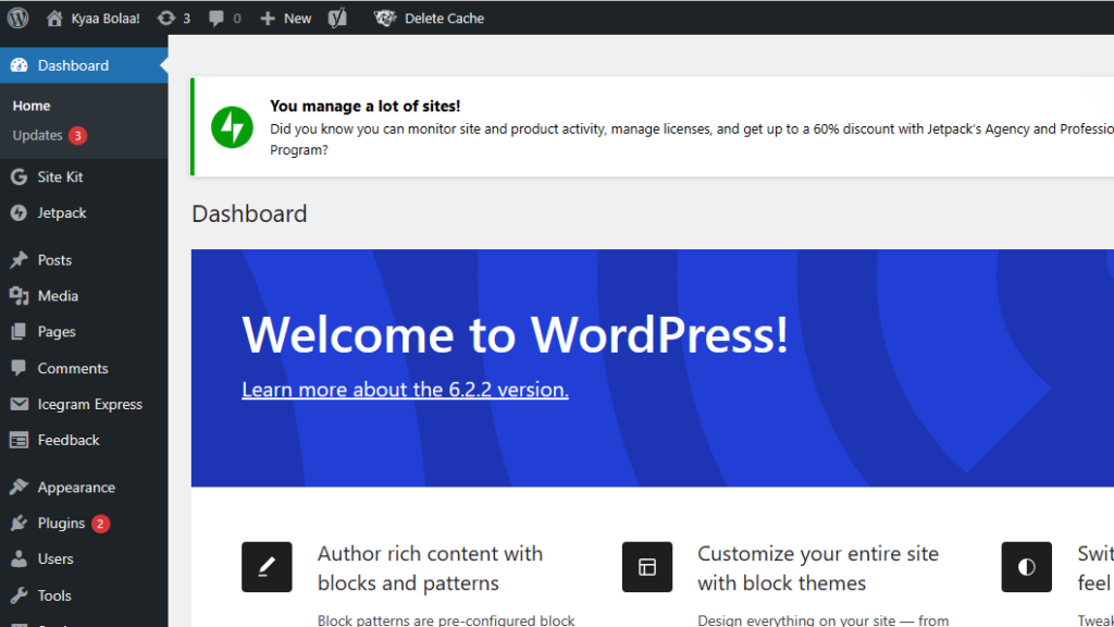 Updates Are Available For My Website Kyaa Bolaa! Updating Plugins Can Add Feature And Security.